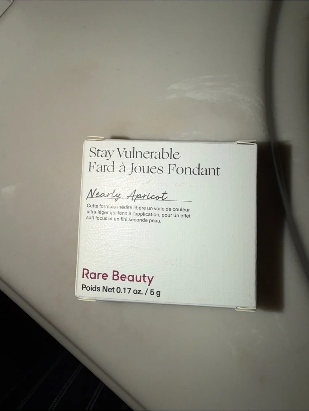Rare Beauty Stay Vulnerable Melting Blush — Nearly Apricot